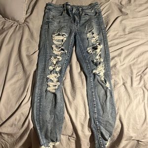 American eagle high waisted skinny jeans